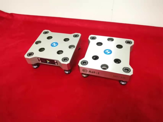 Stahl-CNC-Vorrichtungsklemmen Schnellwechsel-CNC-Nullpunkt-Vierloch