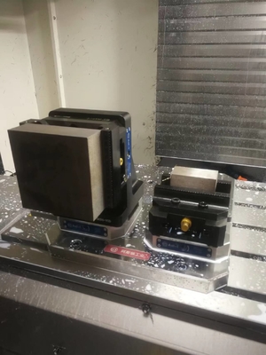 0,005 mm Maschinennullpunkt Werkstückaufnahme Hartstahl 22KN Schließkraft Aluminium