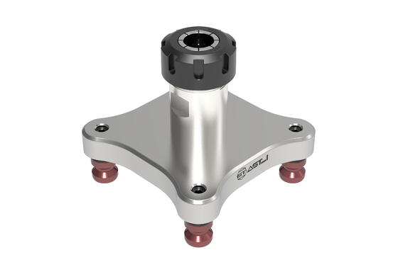 Präzise manuelle Spannvorrichtung 5-Achsen-CNC-Maschinenvorrichtung Superhartes Aluminium