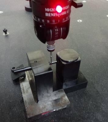 Sandstrahlen Präzisionsfräsen Bearbeitungsteile 0,01 mm Toleranz 0,005 mm