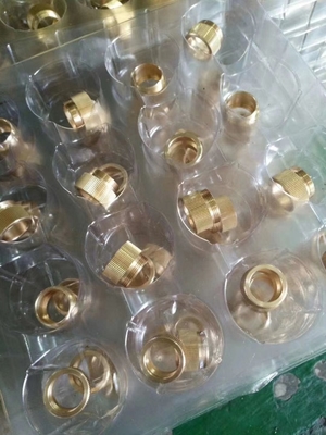 Messing-CNC-Bearbeitungsteile Titananodisierungs-Hardware-Zubehör SGS