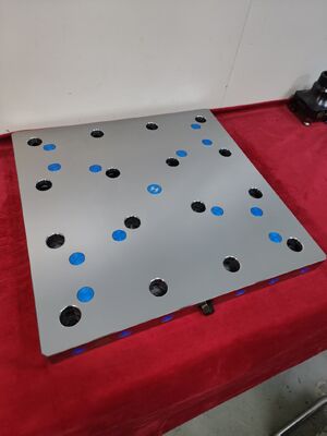 OEM 18KN Sperrkraft 5 Achsen CNC-Klammvorrichtung CNC-Arbeitshaltervorrichtung, die Werkstückstabilität und Klammer in Fertigungslinien bietet