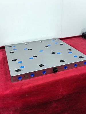 OEM 18KN Sperrkraft 5 Achsen CNC-Klammvorrichtung CNC-Arbeitshaltervorrichtung, die Werkstückstabilität und Klammer in Fertigungslinien bietet