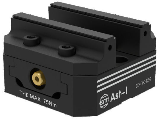 Präzisions-CNC-Fräsmaschinenachsenbefestigungen 75 mm Backenbreite DXQ125128