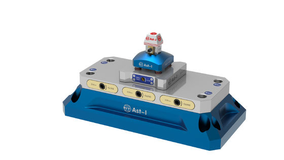 Großes Werkstück mit CNC-Schwalbenschwanzbefestigung, Größe 50 mm x 50 mm x 38 mm