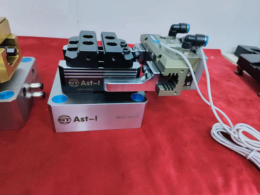 Harter pneumatischer nullstahlpunkt, der pneumatischen Luft-Kolben der Paletten-0.005mm festklemmt