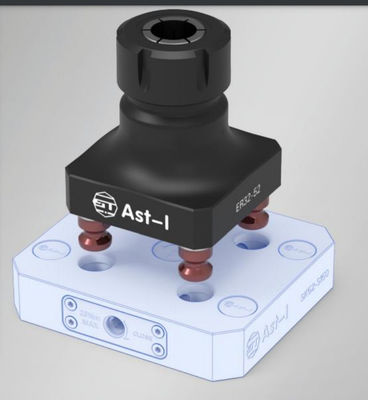 Superhard Stahlpräzisions-Fräsmaschine-Befestigungen ER-Art für 3/4/5 Achse CNC Festklemmen