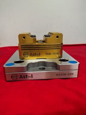 SK9652-S205 Nullpunkt-Vorrichtungsklemmung für 3-Achsen/4-Achsen/5-Achsen-CNC-Bearbeitung, Stahlmaterial mit wiederholgenauer Positionierung 0,005 mm